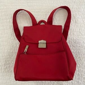 DKNY Cherry Red Backpack